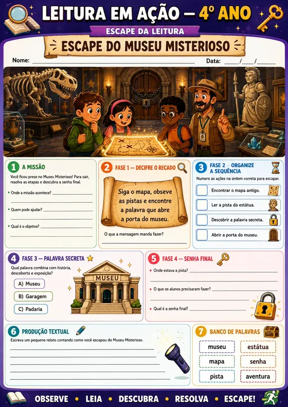 Escape do Museu Misterioso