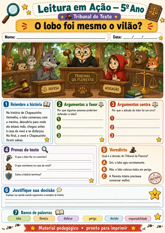 O lobo foi mesmo o vilão?